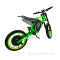 Motocicleta elétrica CS20 Fat Pneu 5000W de alta velocidade